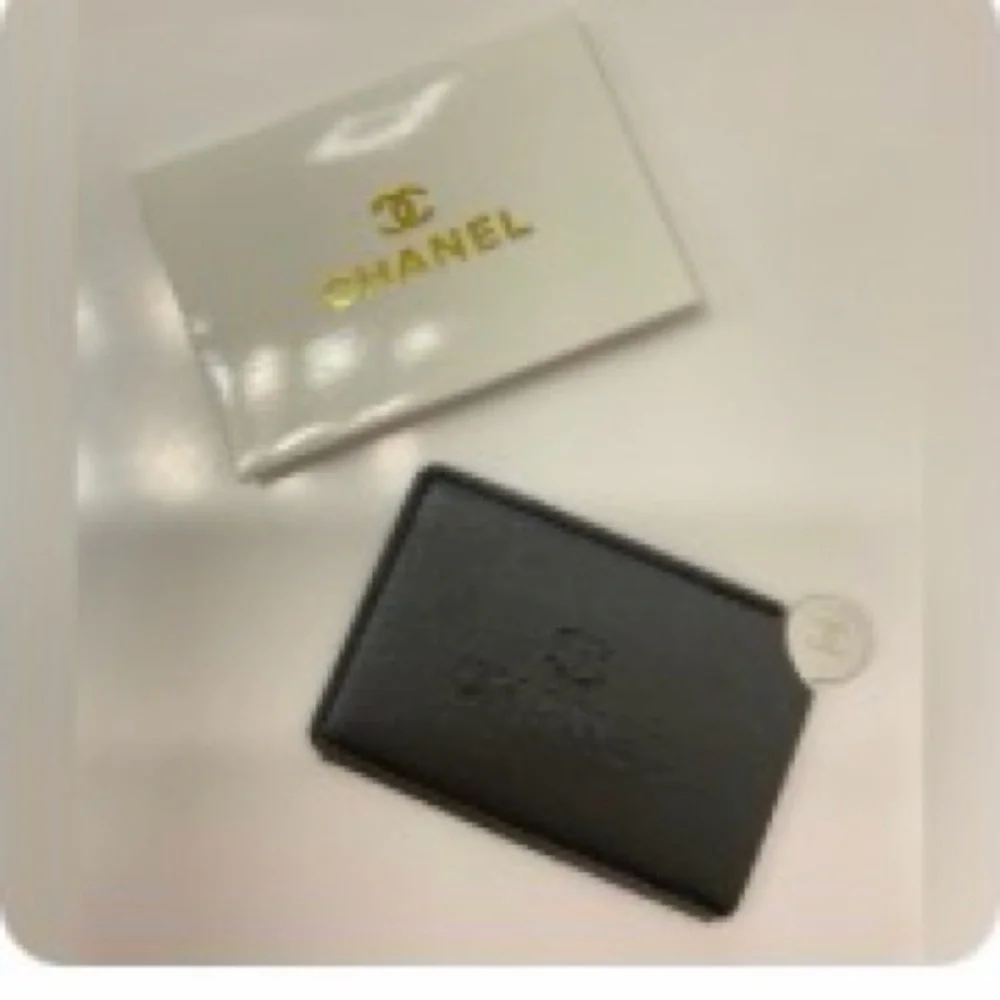 NIB CHANEL Black Metallic Mirror with case